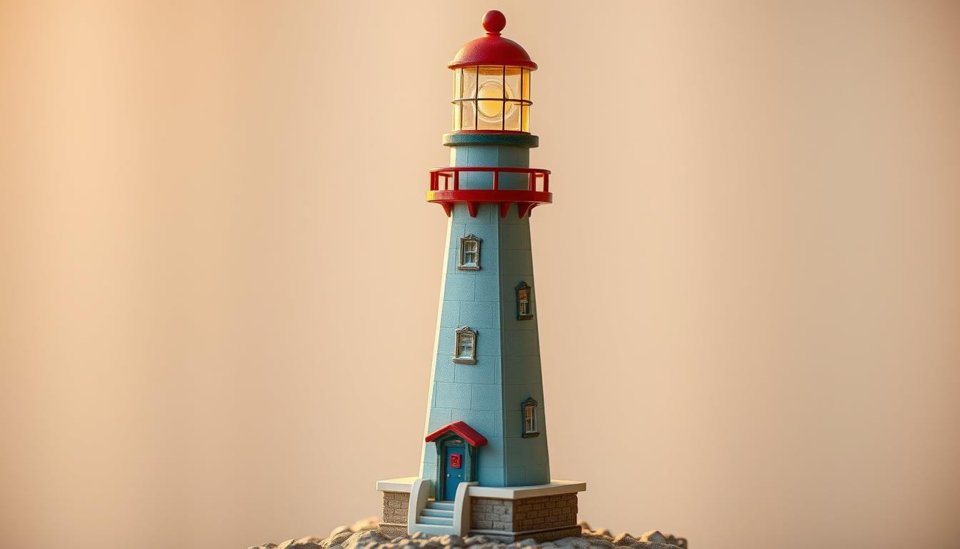 Dekorative Leuchtturm Modelle