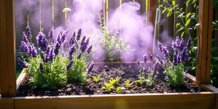 Hochbeet selber bauen im Garten