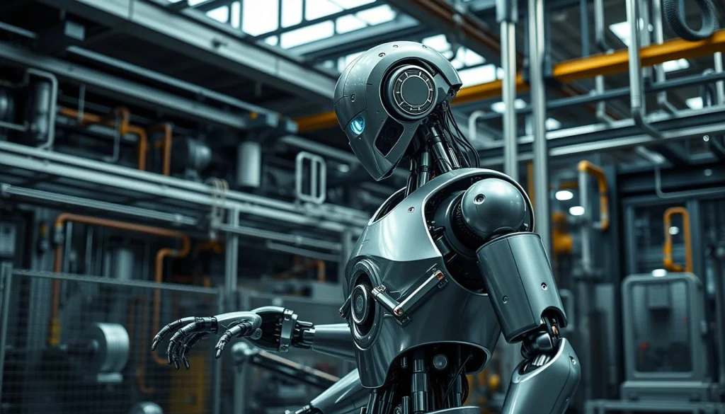 Humanoide Roboter in der modernen Industrie