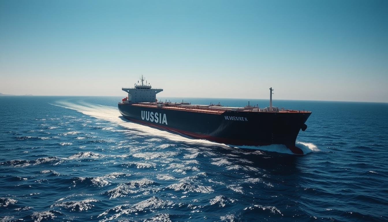 Russischer Tanker Mittelmeer-Route