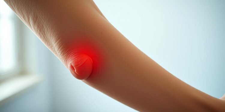 Schmerzen in der Armbeuge beim Strecken