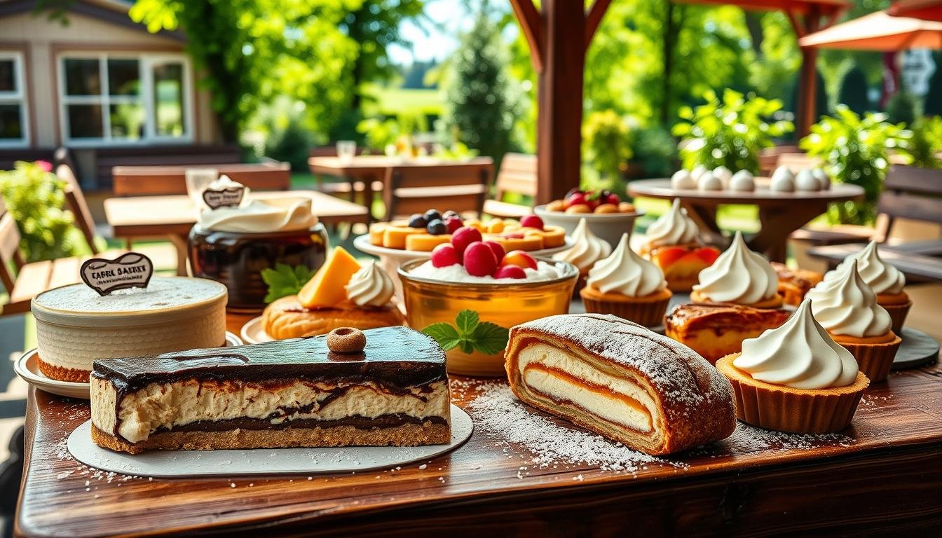 Traditionelle Biergarten Desserts