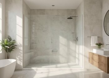 Duschrückwand nach Maß: Material, Kosten & Effizienz